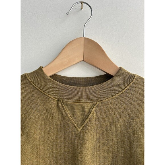 ULLA JOHNSON Philo Pullover Fatigue Green Puff Sleeves Pullover Size P X-Small - Picture 5 of 13